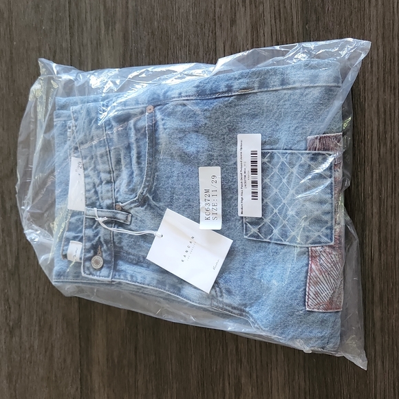 KanCan Denim - KanCans Medium Highrise Patch detail jeans